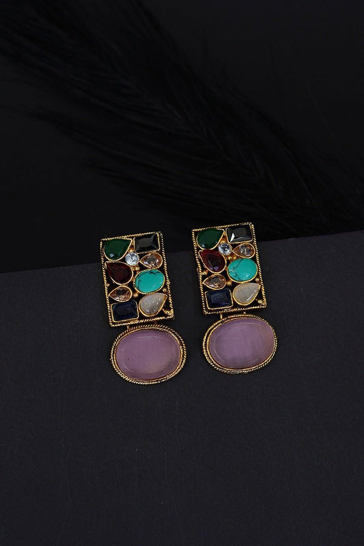 E3052 Trukish Studded Earing - RS ZEVARS