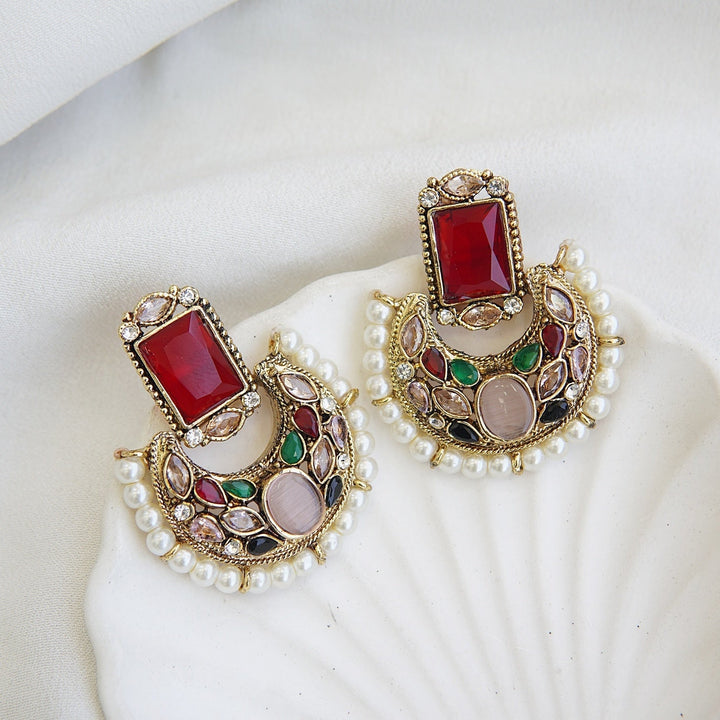 Egyptian Chand Bali Earrings - RS ZEVARS