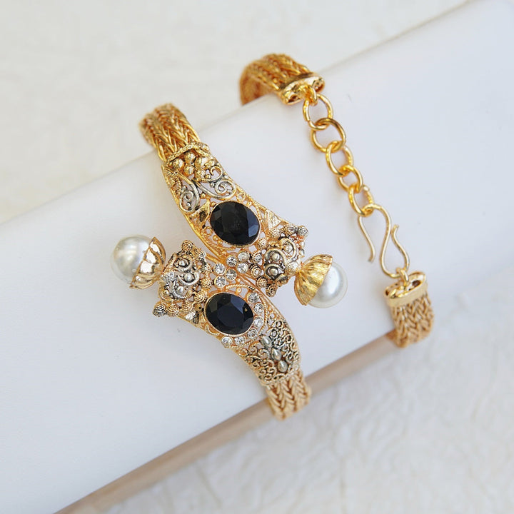 Egyptian Pearl Kara Bracelet - RS ZEVARS