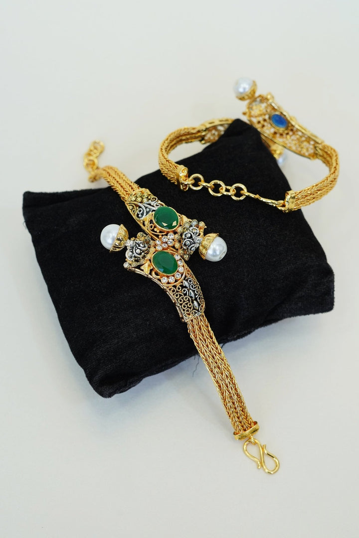 Egyptian Pearl Kara Bracelet - RS ZEVARS