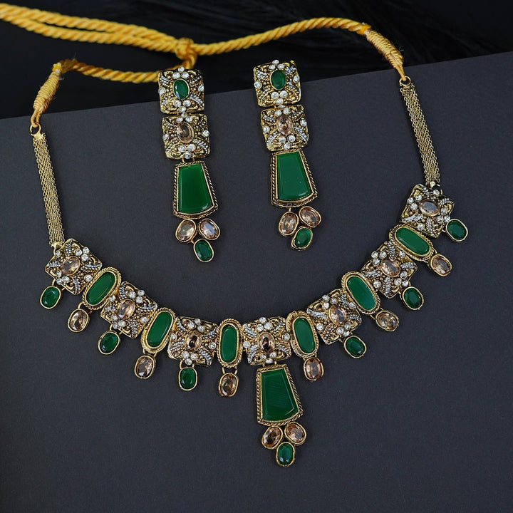 Egyptian Semi Precious Choker Set - RS ZEVARS