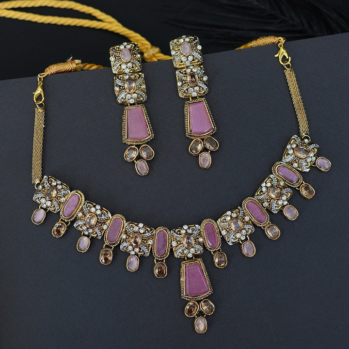 Egyptian Semi Precious Choker Set - RS ZEVARS