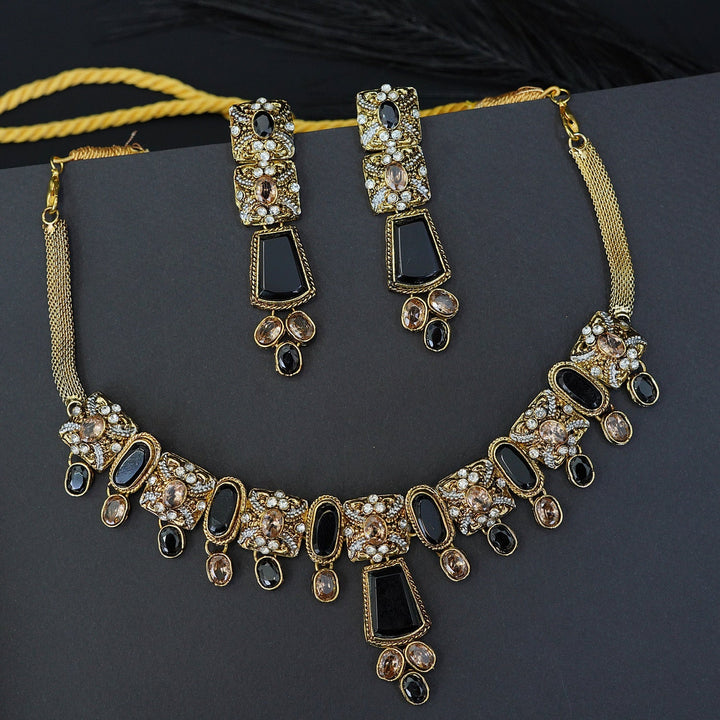 Egyptian Semi Precious Choker Set - RS ZEVARS