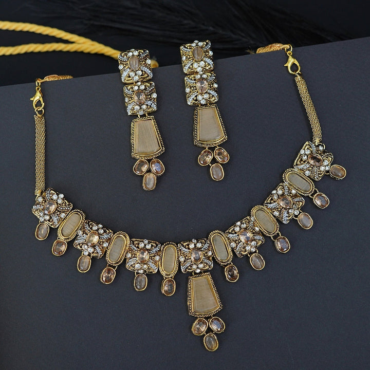 Egyptian Semi Precious Choker Set - RS ZEVARS