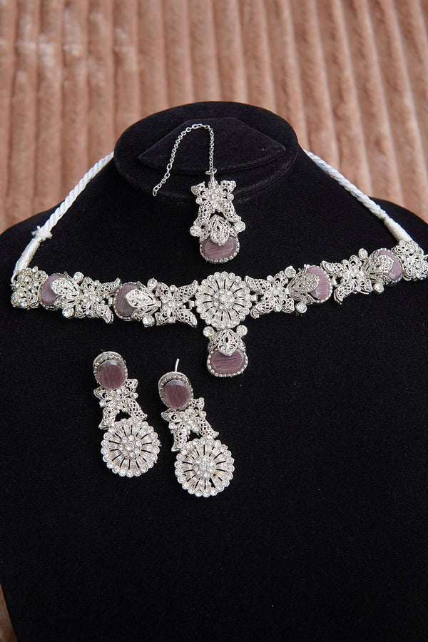 Egyptian Silver Guluband Set - RS ZEVARS