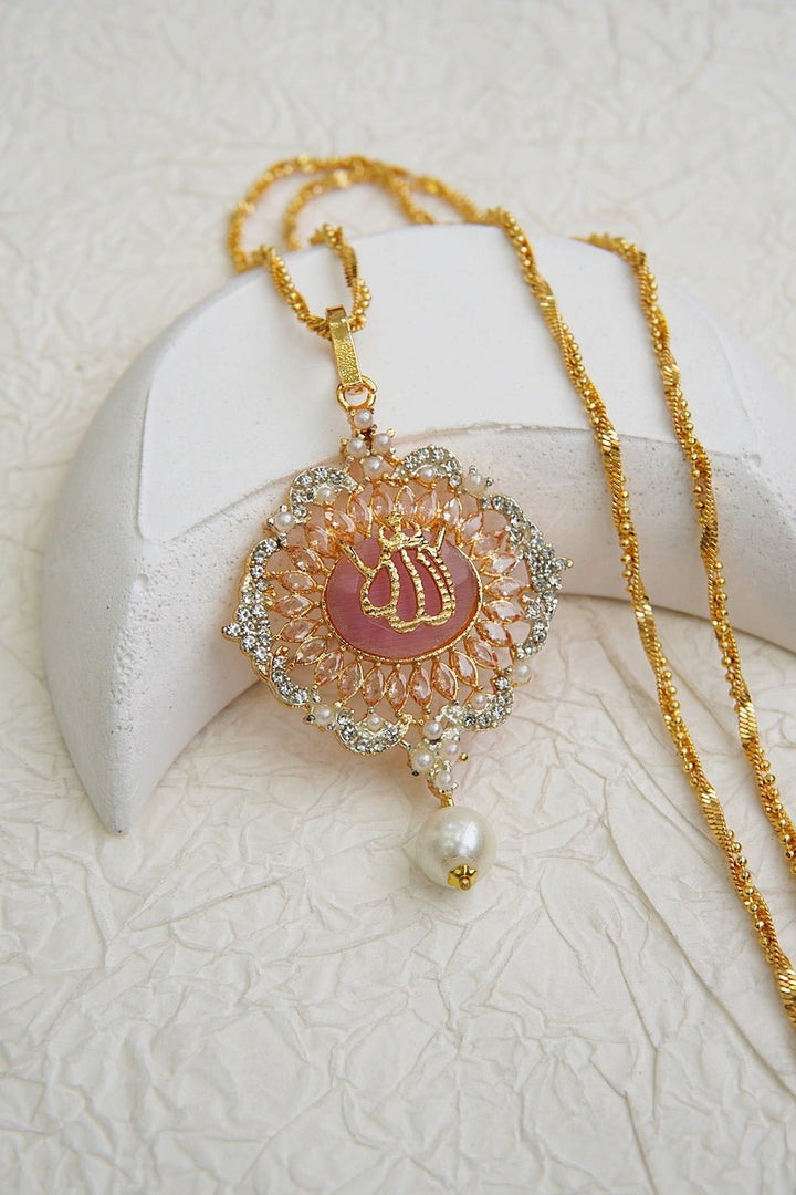 Egyptian Stone Islamic Pendant - RS ZEVARS