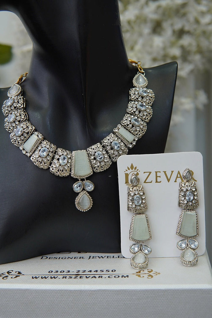 Egyptian Stones Necklace Set - RS ZEVARS