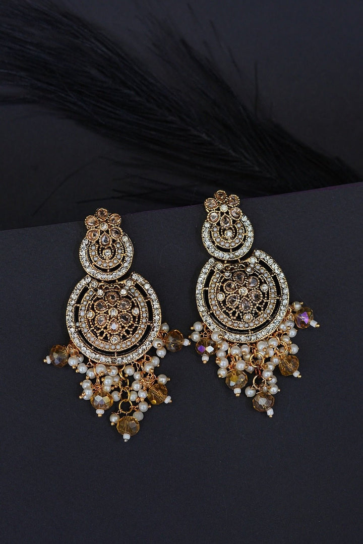Eliya Bali Gems Earrings - RS ZEVARS