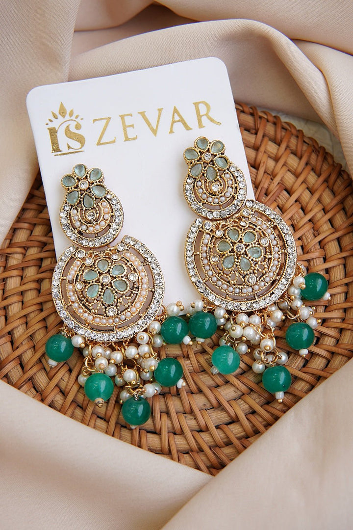 Eliya Bali Gems Earrings - RS ZEVARS