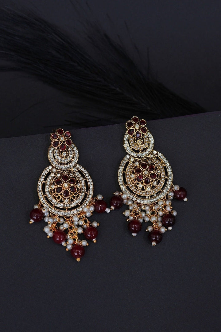 Eliya Bali Gems Earrings - RS ZEVARS