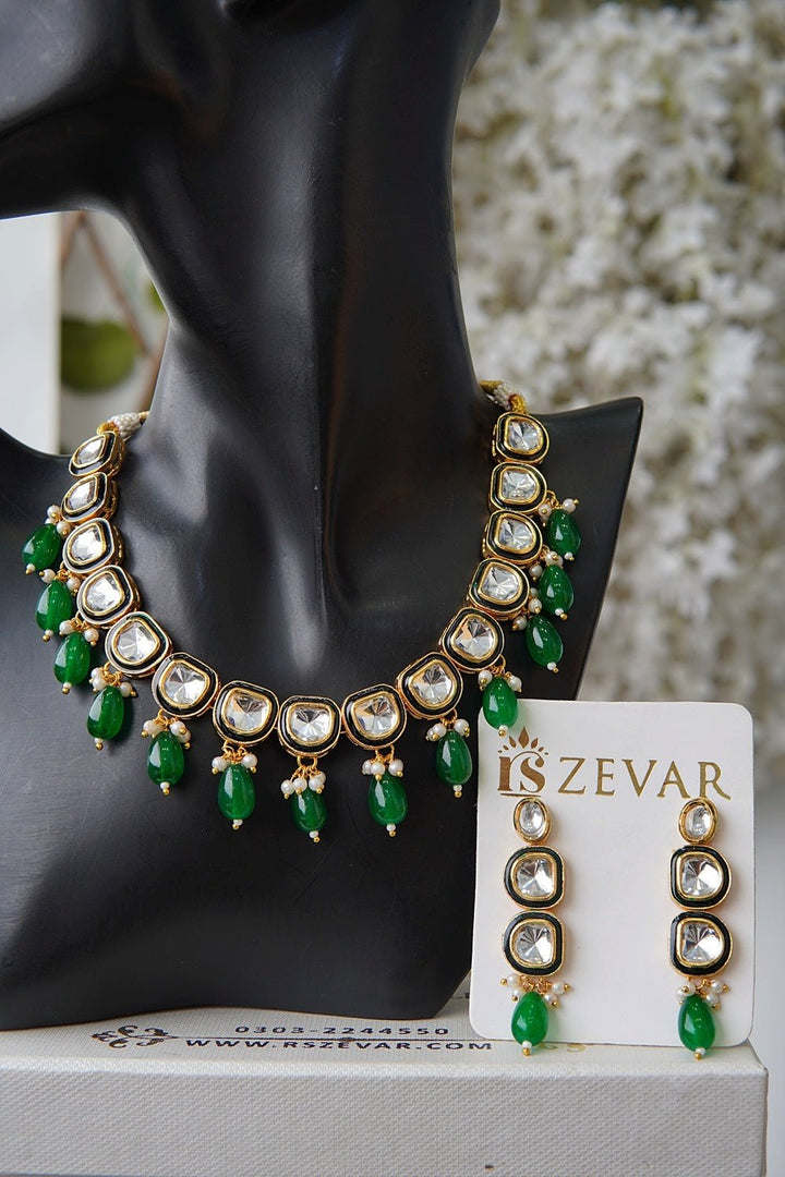 Eternal Blossom Kundan Meenakari - RS ZEVARS