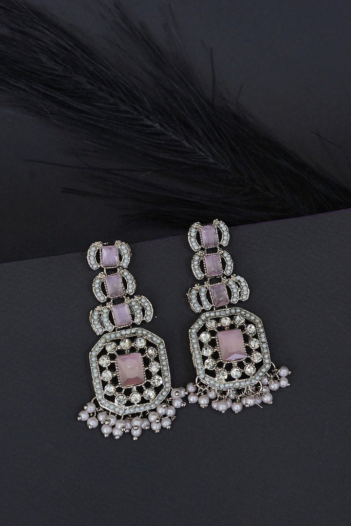 Flora Gemstones Earrings - RS ZEVARS