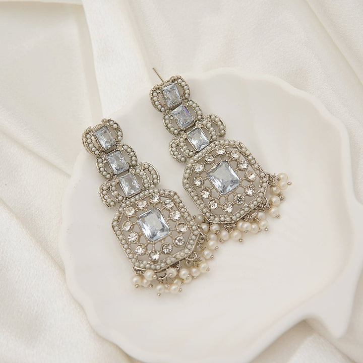 Flora Gemstones Earrings - RS ZEVARS