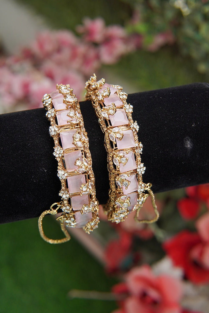 Gems Majestic Radiance Bangles - RS ZEVARS