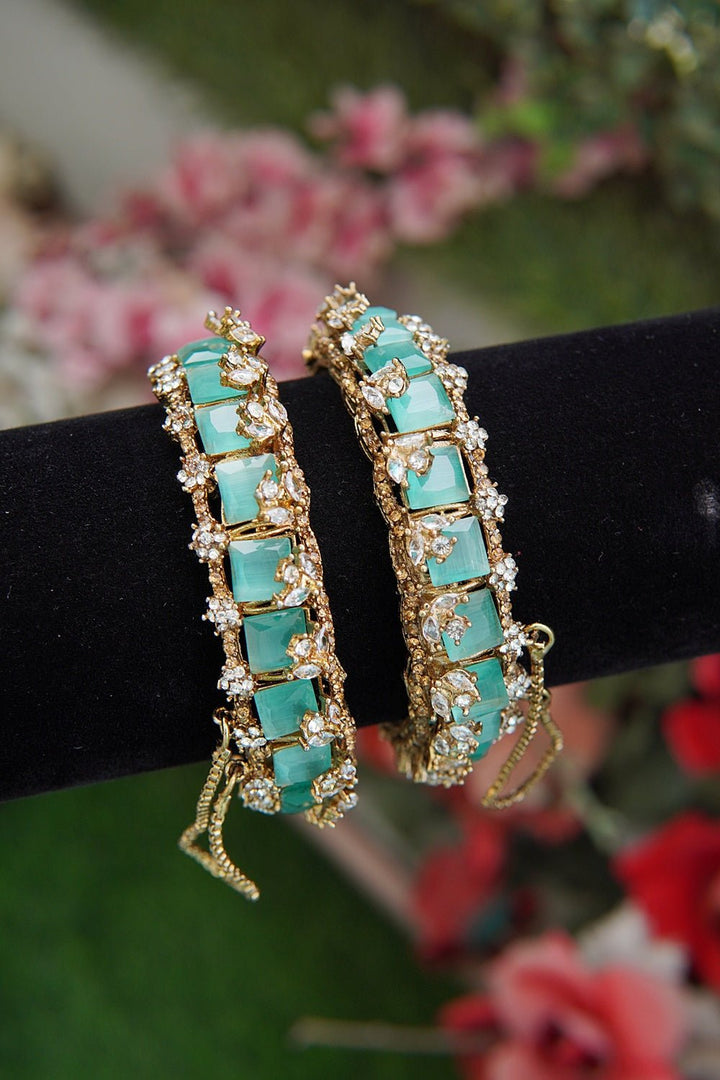Gems Majestic Radiance Bangles - RS ZEVARS