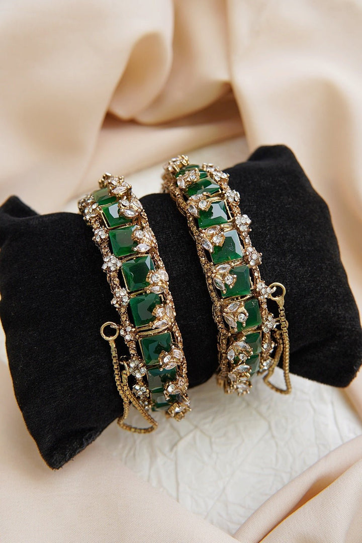 Gems Majestic Radiance Bangles - RS ZEVARS