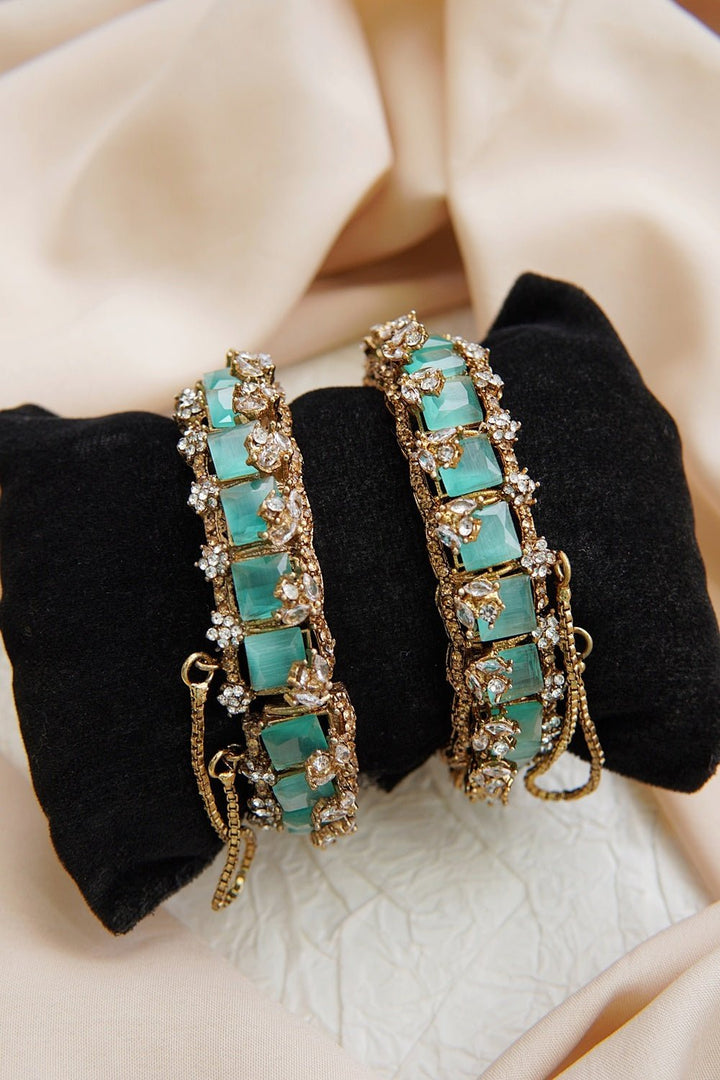 Gems Majestic Radiance Bangles - RS ZEVARS