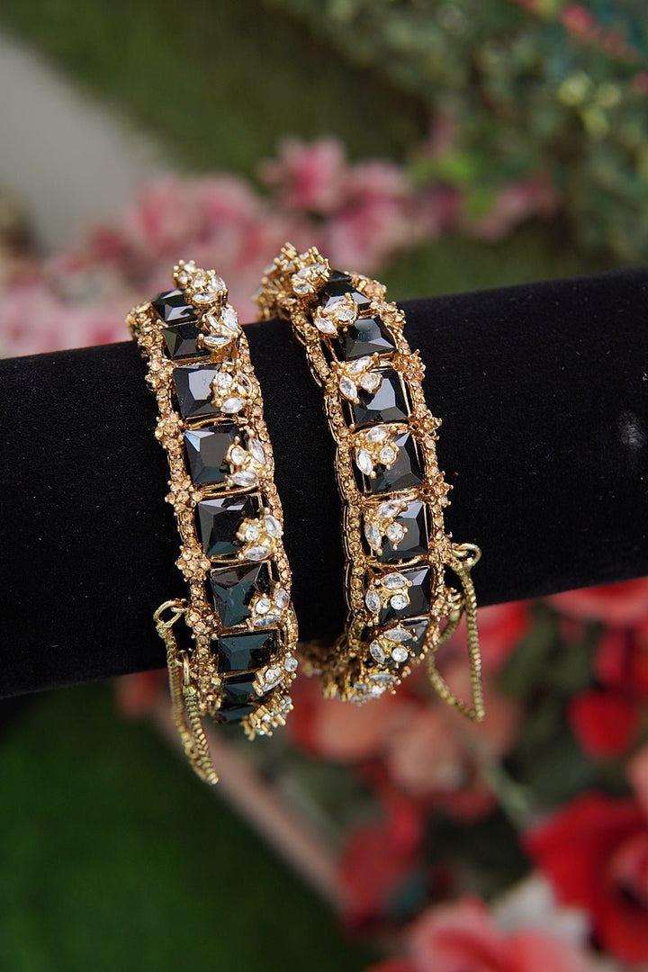 Gems Majestic Radiance Bangles - RS ZEVARS
