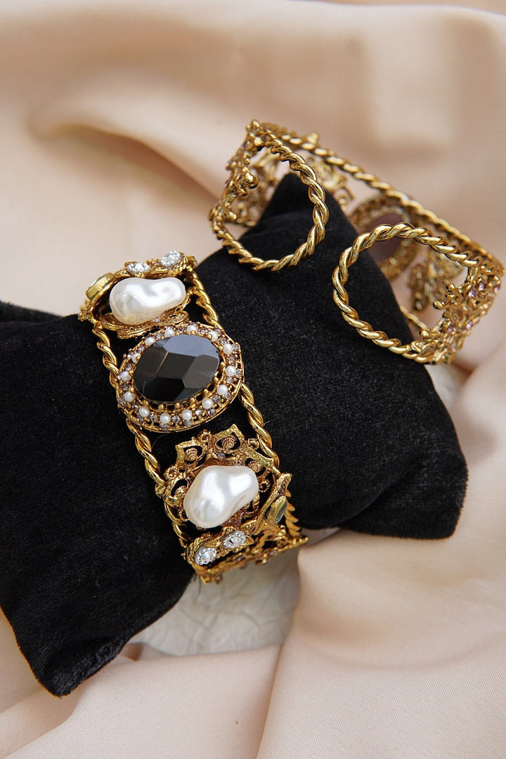 Gems Mother Pearl Antique Bracelet Kara - RS ZEVARS