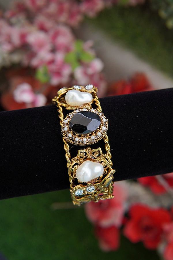 Gems Mother Pearl Antique Bracelet Kara - RS ZEVARS
