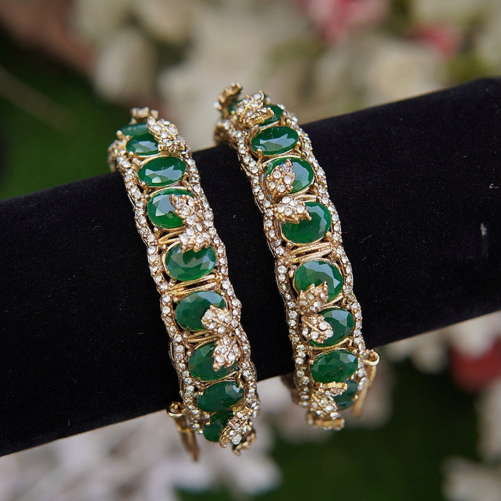 Gems Royal Radiance Bangles - RS ZEVARS