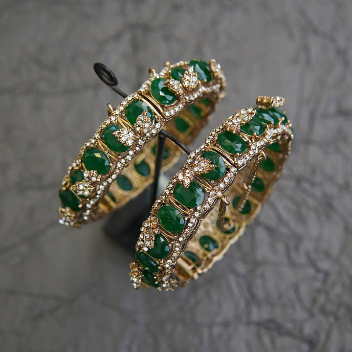 Gems Royal Radiance Bangles - RS ZEVARS