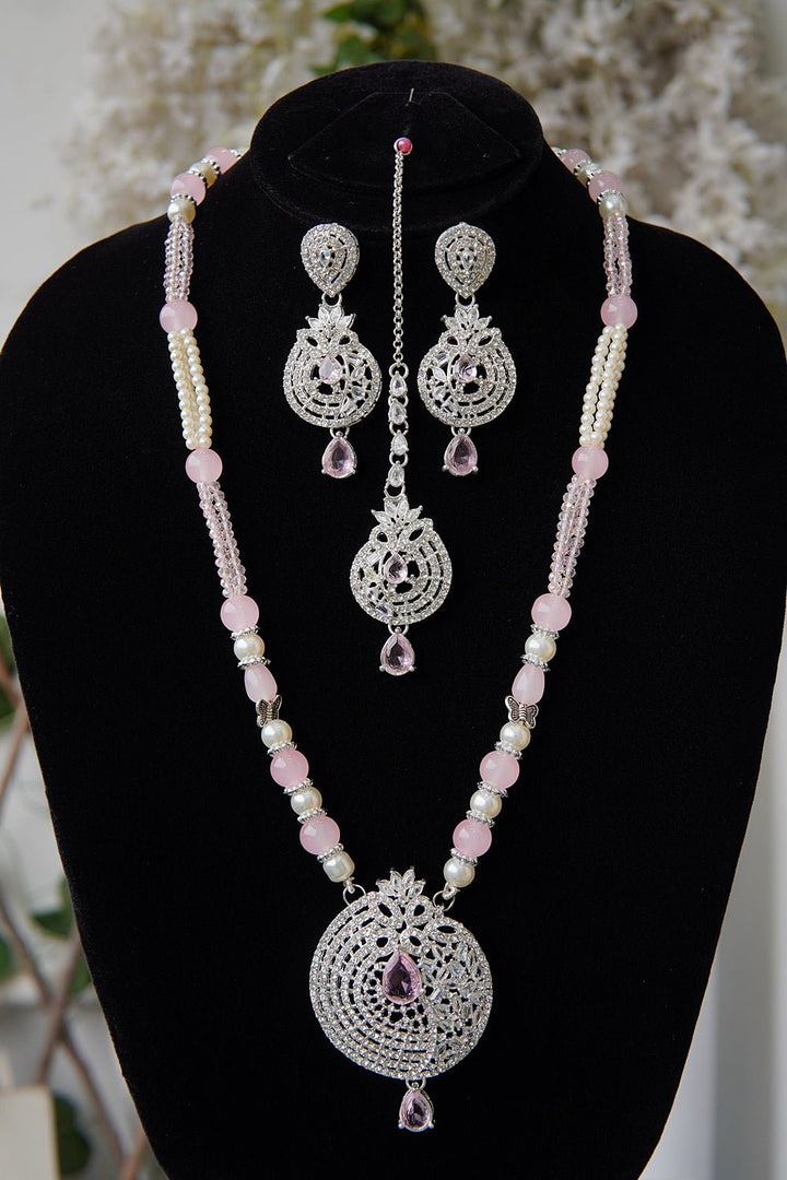 Gemstone Long Haar Set - RS ZEVARS
