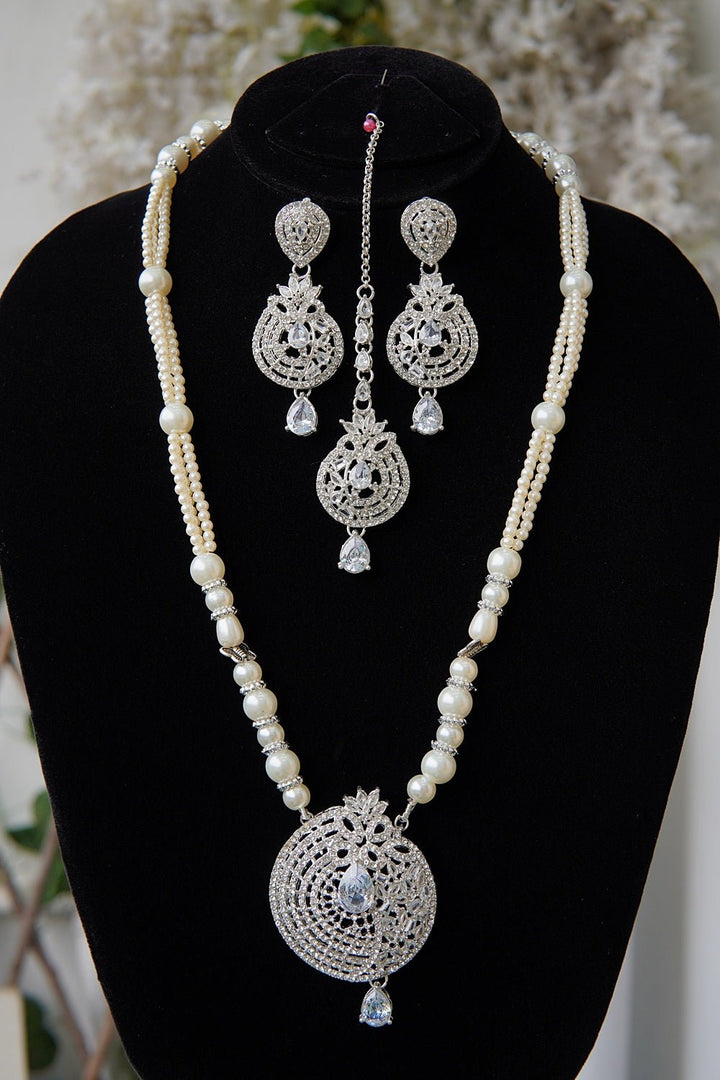 Gemstone Long Haar Set - RS ZEVARS