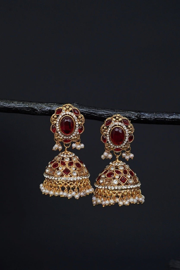 Gemstone Zirconia Jhumkey - RS ZEVARS