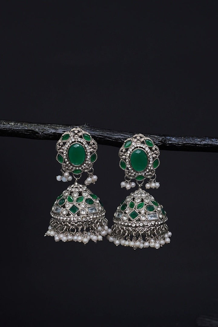 Gemstone Zirconia Jhumkey - RS ZEVARS