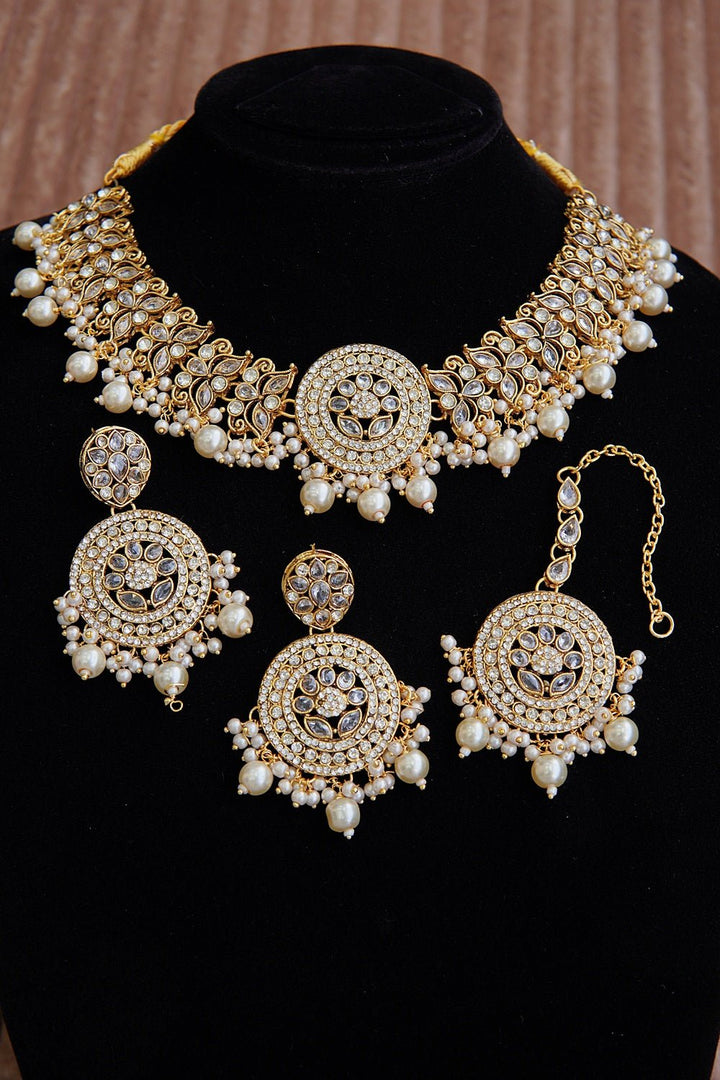 Gemstones Chick Patti Set - RS ZEVARS