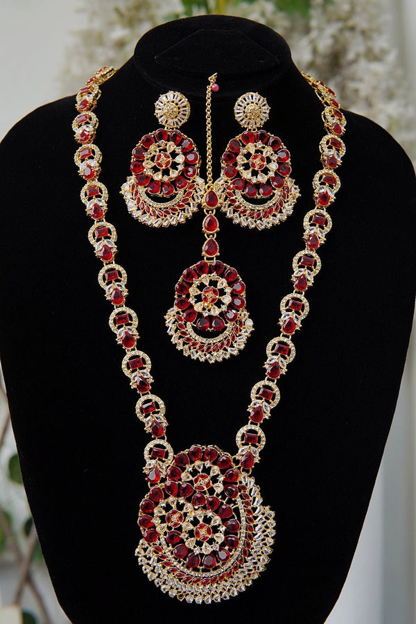 Gemstones Long Haar Set - RS ZEVARS