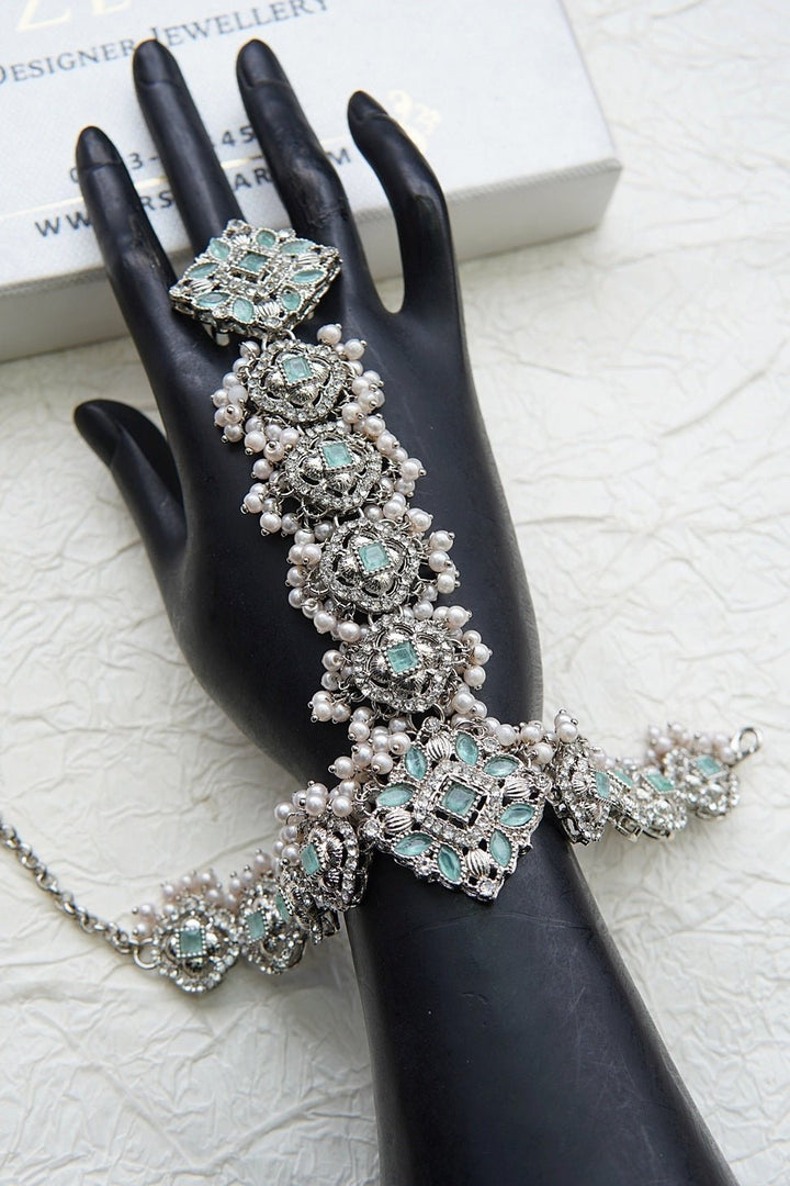 Gemstones & Pearls Anja Bracelet - RS ZEVARS