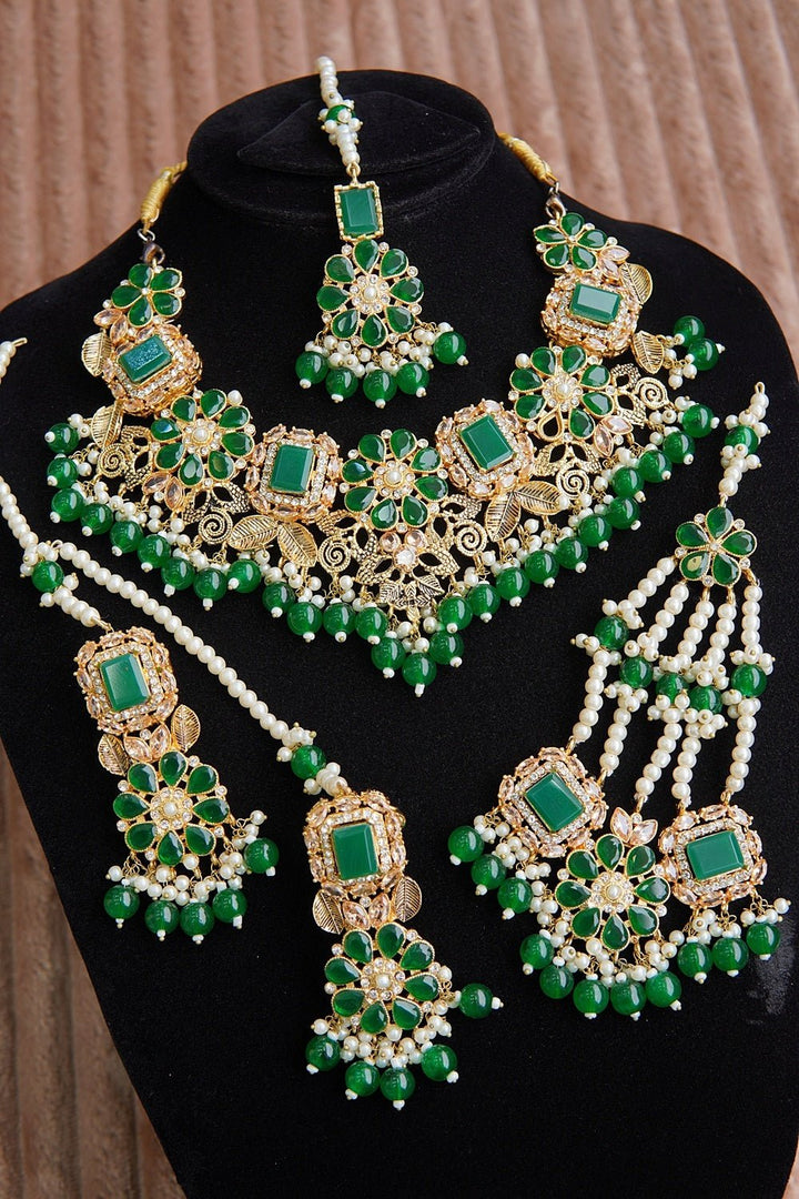 Gemstones & Zircones Bridal Set - RS ZEVARS