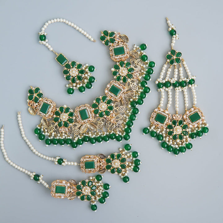 Gemstones & Zircones Bridal Set - RS ZEVARS