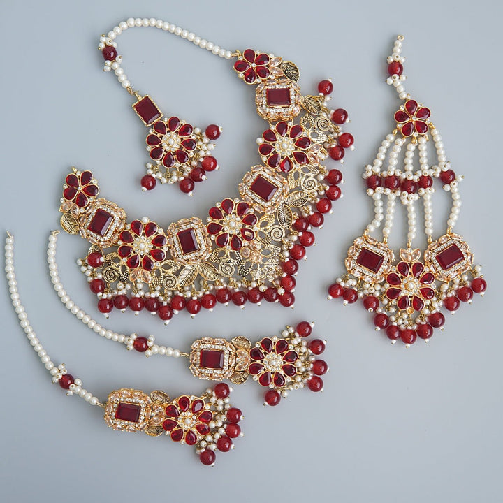 Gemstones & Zircones Bridal Set - RS ZEVARS