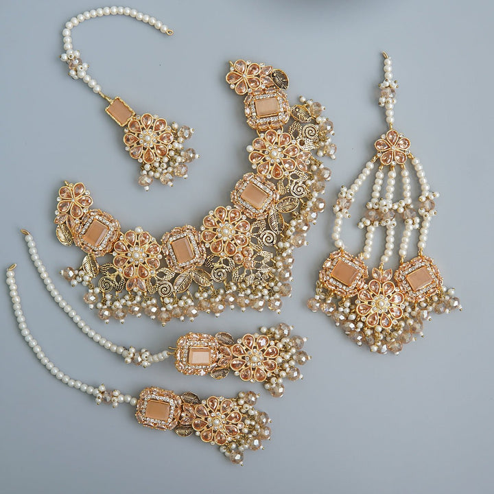 Gemstones & Zircones Bridal Set - RS ZEVARS