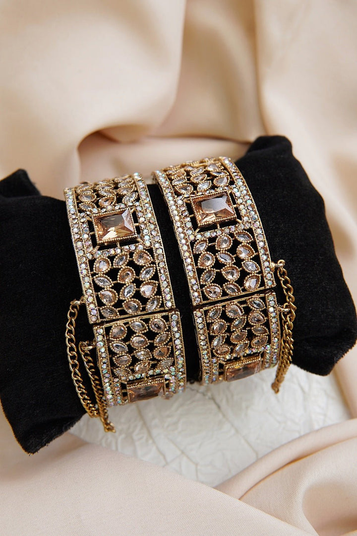 Glamorous Antique Tone Bridal Karay - RS ZEVARS