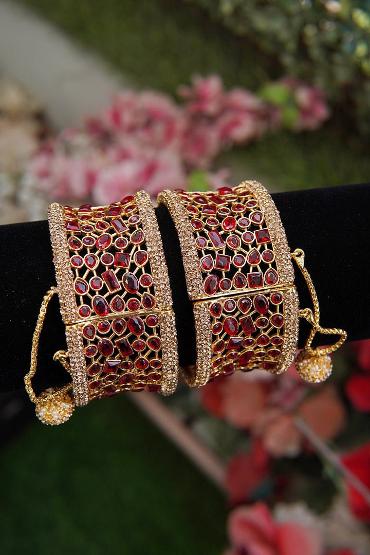 Glamorous Cubic Zirconia Kangans - RS ZEVARS
