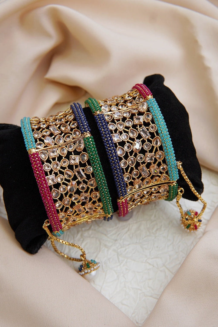 Glamorous Cubic Zirconia Kangans - RS ZEVARS