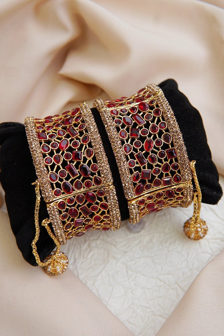 Glamorous Cubic Zirconia Kangans - RS ZEVARS