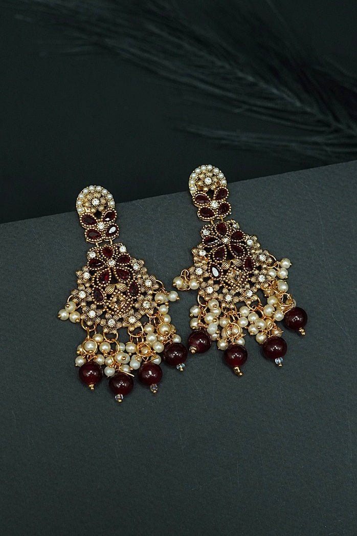 Glamouring Latkan Earrings - RS ZEVARS