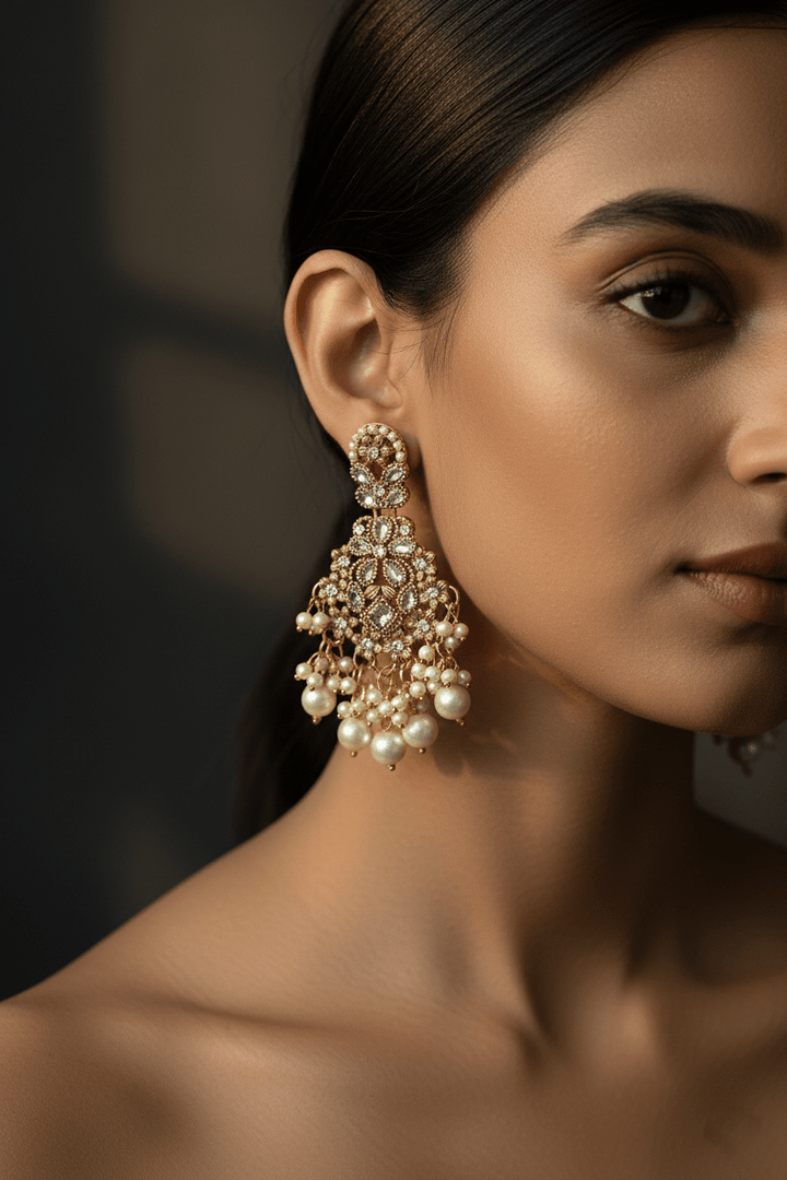 Glamouring Latkan Earrings - RS ZEVARS