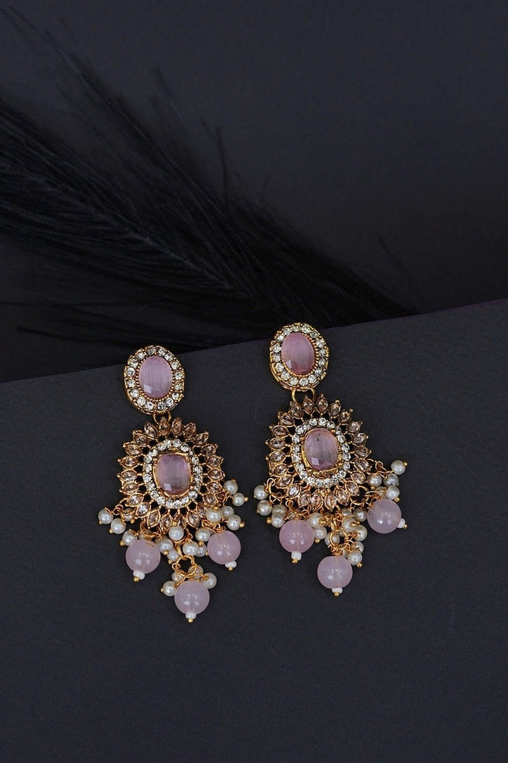 Glitz & Glowing Earrings - RS ZEVARS