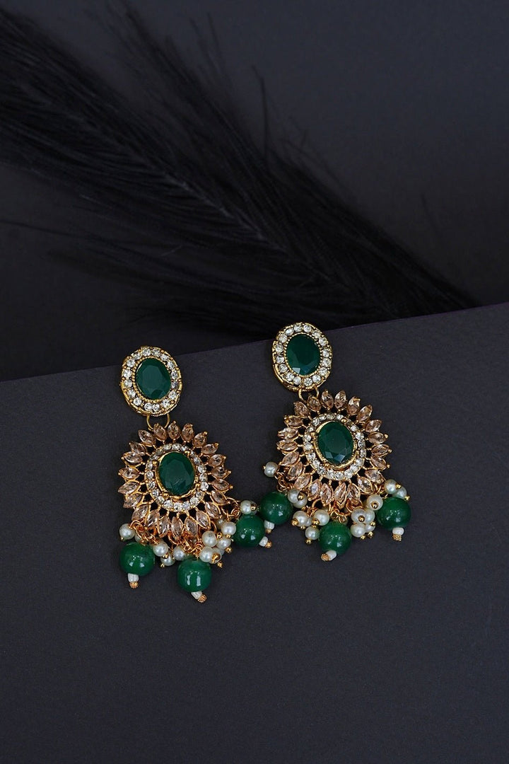Glitz & Glowing Earrings - RS ZEVARS