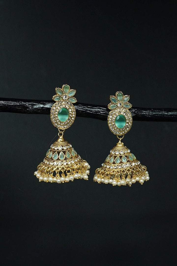 Glowing Gemstones Jhumkey - RS ZEVARS