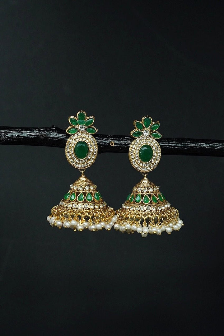 Glowing Gemstones Jhumkey - RS ZEVARS