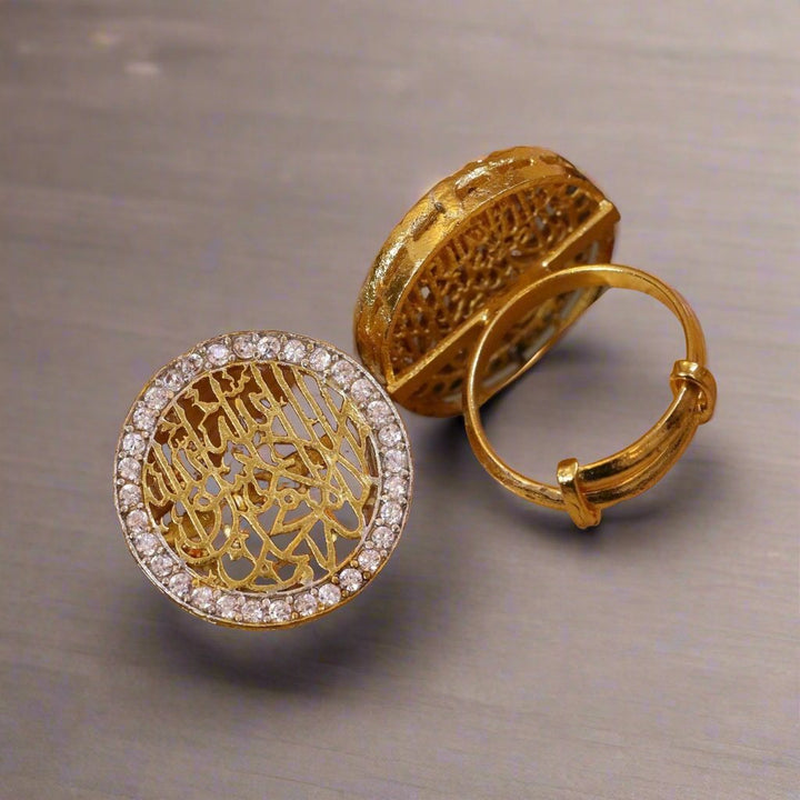 Gold Platted Kalma Ring - RS ZEVARS