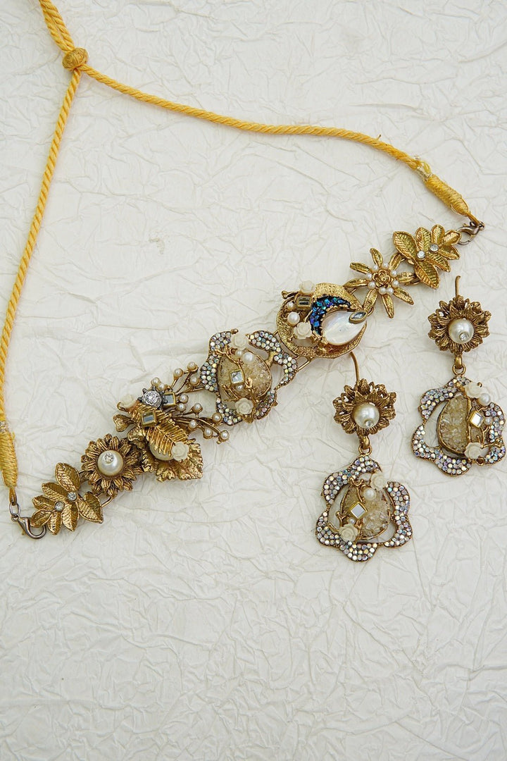 Handmade Antique Guluband Set - RS ZEVARS