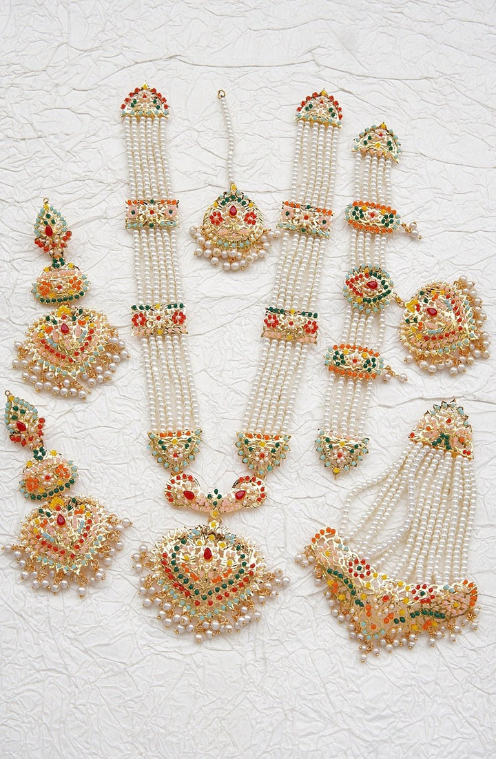 Heritage Hyderabadi Bridal Dholna Set - RS ZEVARS